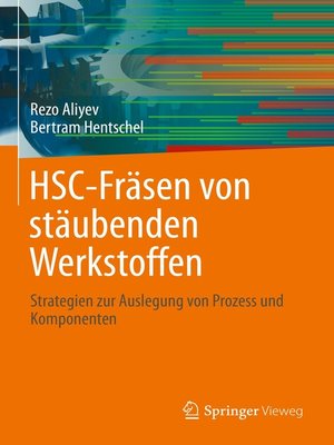 cover image of HSC-Fräsen von stäubenden Werkstoffen